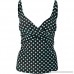 HHmei Women Tankini Swimsuit Bikini Beachwear Swimwear Bathingsuit Padded Push Up Plus Green B07NDFF45Z
